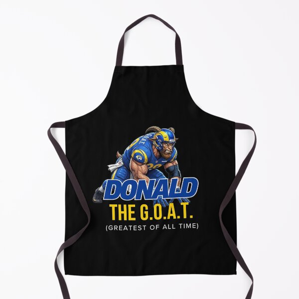Aperçu de l'œuvre Donald GOAT Graphic, légende des Rams en NFL, plaqueur défensif créée et vendue par ThatFootball12.