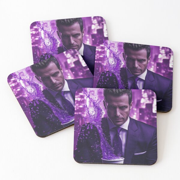 Item preview, Harvey Specter Purple Chemical Splash designed and sold by WockWave.