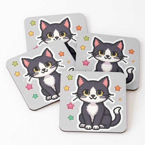 Item preview, Pixel Paws Retro Gaming Sticker designed and sold by Stylestickers55.
