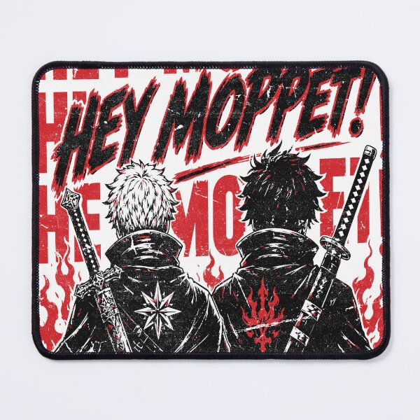 Item preview, Vintage HEY MOPPET! He Who Fights with Monsters, HWFWM,Jason, book lover  designed and sold by SanmanthaHoW.