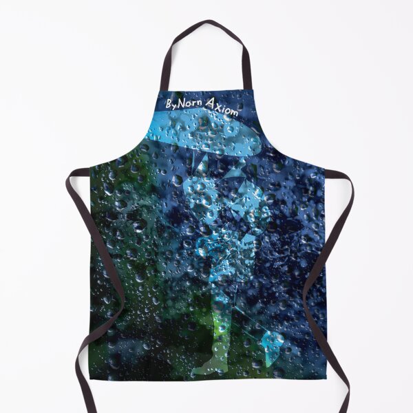 Item preview, Rainy Day Silhouette Melancholy Blue Aesthetic Art designed and sold by NornAxiom.