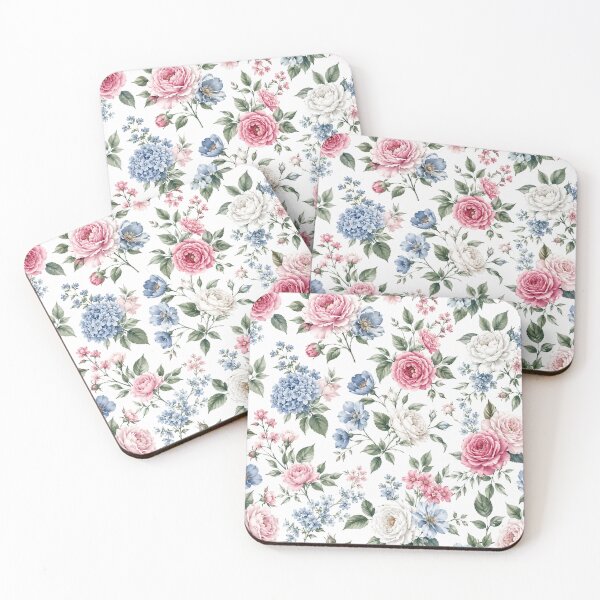 Item preview, Vintage Romantic Garden Floral Pattern designed and sold by Owcomm.