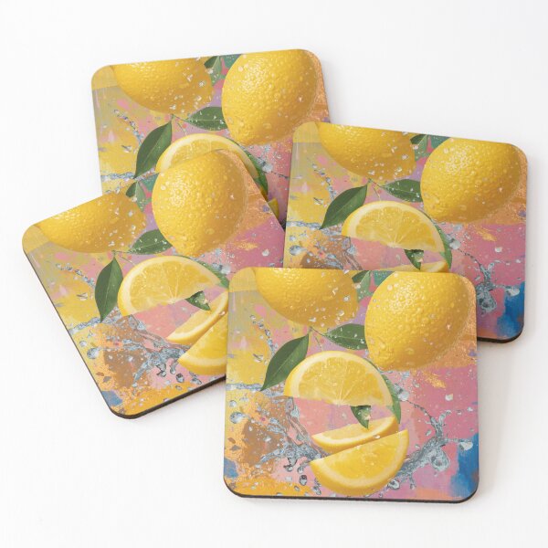 Item preview, Fresh lemon with water drops designed and sold by Svitlana777.