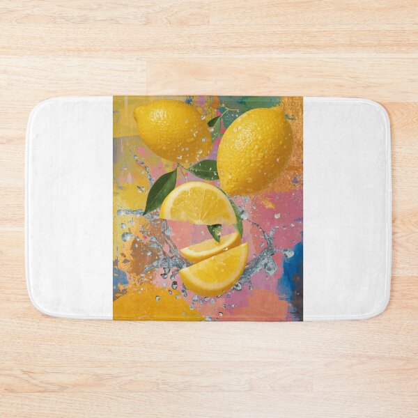 Item preview, Fresh lemon with water drops designed and sold by Svitlana777.