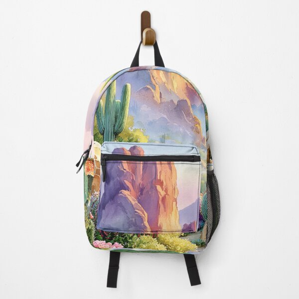 Item preview, Saguaro Cactus Watercolor | Southwestern Desert Landscape designed and sold by MargaretWiktor.