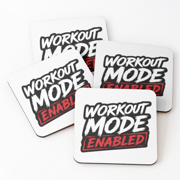 Item preview, Workout Mode Enabled Fitness Motivation designed and sold by Owcomm.