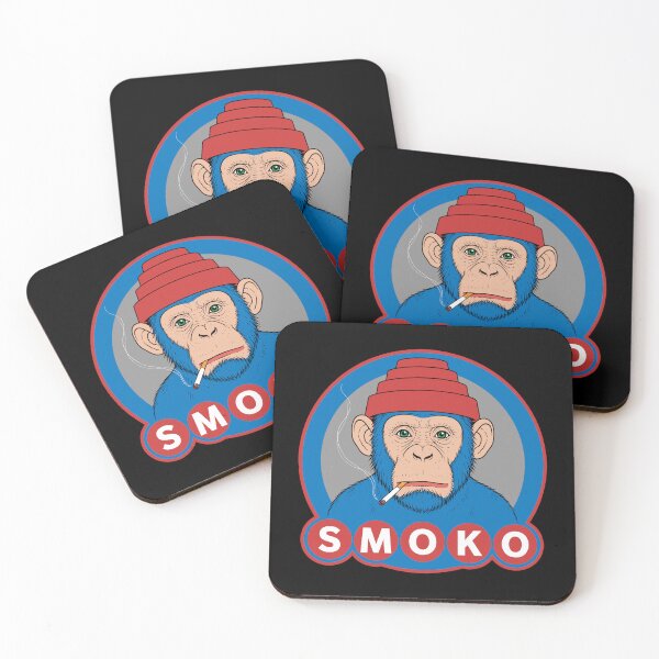 Item preview, I’m On Smoko So Leave Me Alone Smoking Monkey Energy Dome Parody designed and sold by wmxdesign.