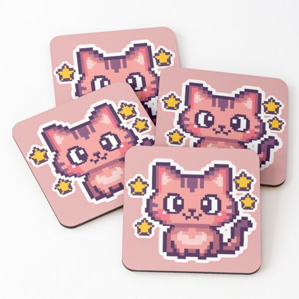Item preview, Pixel Paws Retro Gaming Sticker designed and sold by Stylestickers55.