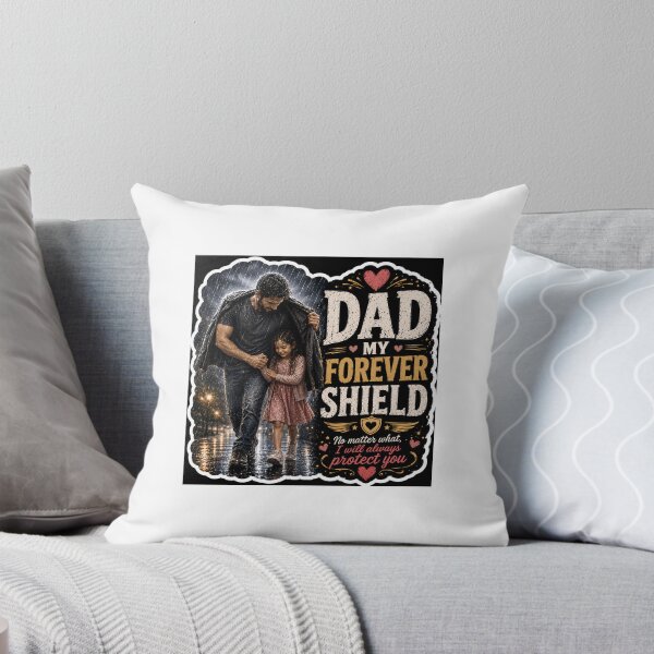 Item preview, Dad My Forever Shield Sticker | Protective Father Daughter Gift designed and sold by happyhub786.