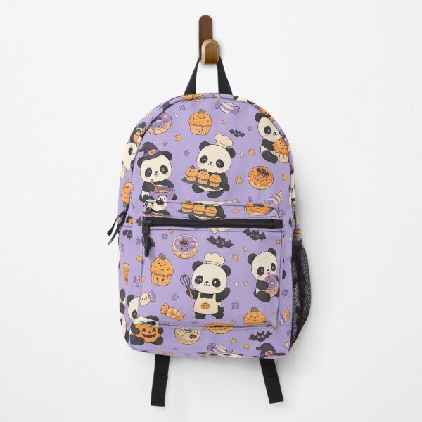 Item preview, Panda Halloween Bakery Kawaii Pattern designed and sold by Soft Berry Studio.