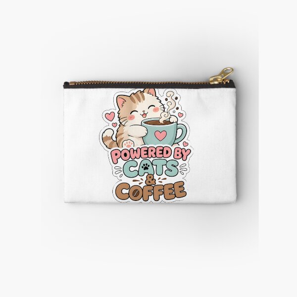 Item preview, Powered by Cats and Coffee designed and sold by BoosterShop.