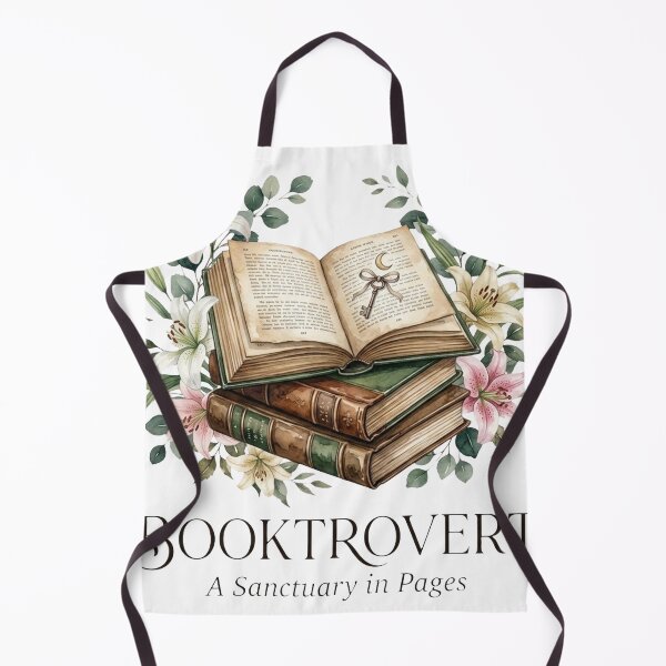 Item preview, BookTrovert Book Lover Vintage Book Stack Floral Design | Literary Reading Art | Bibliophile Gift designed and sold by TheDigitalArtisianHub.