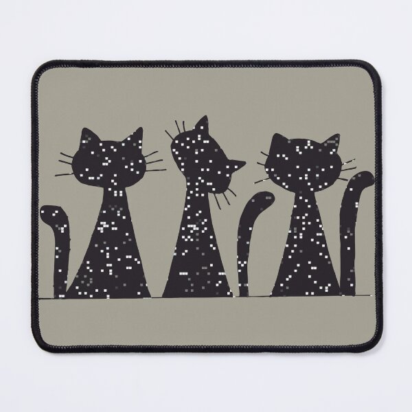 Item preview, black cats designed and sold by Veki5.