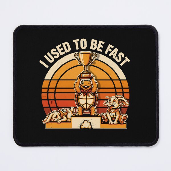 Item preview, I Used to Be Fast Runner Retro Running Humor for Marathon Enthusiasts designed and sold by Redgiant87x.