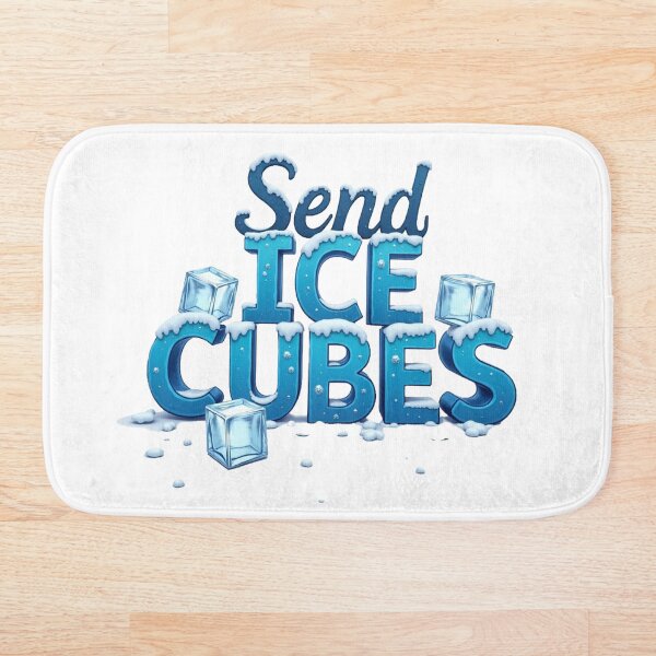 Item preview, Enviar cubitos de hielo tipografía 3D designed and sold by Wear2Transform.