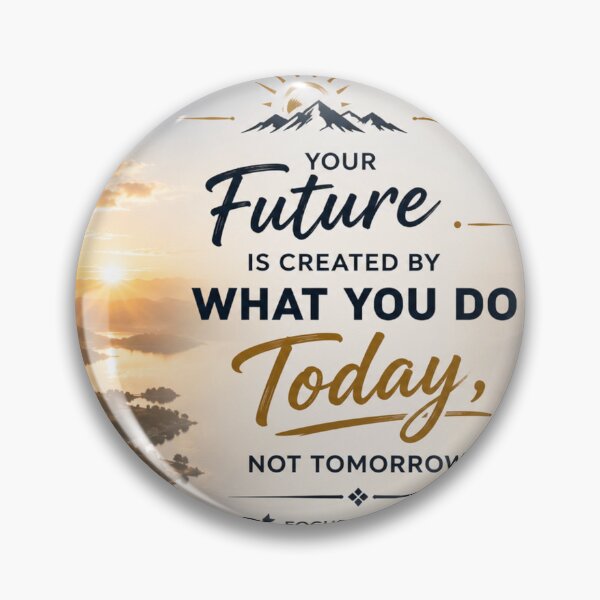 Item preview, Inspiring Future Quote Motivational Typography Design designed and sold by Ihsan Design Trendzz.