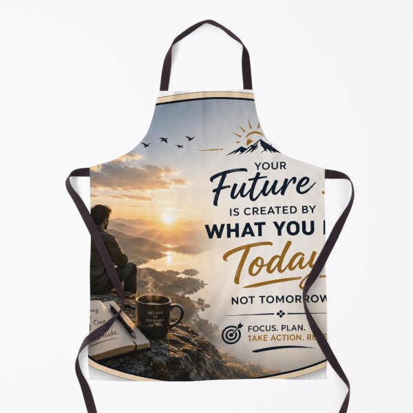 Item preview, Inspiring Future Quote Motivational Typography Design designed and sold by Ihsan Design Trendzz.