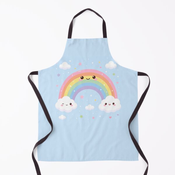 Item preview, Kawaii Pastel Rainbow And Clouds designed and sold by 0606PM.