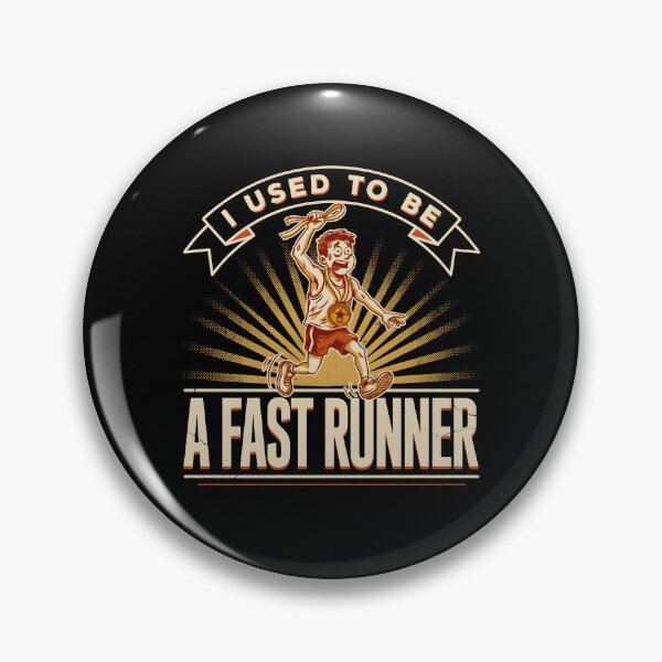 Item preview, I Used to Be Fast Runner Funny Running Quote Vintage Athletic designed and sold by Redgiant87x.