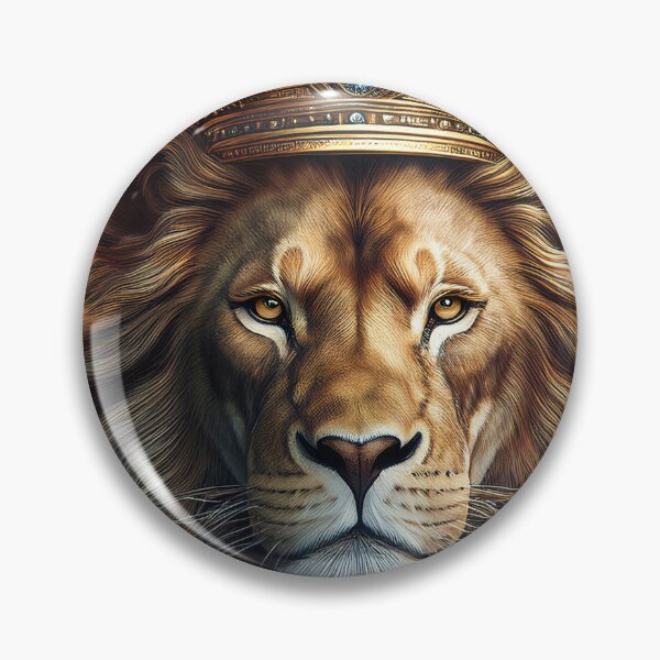 Item preview, Majestic Lion - King of the Jungle Wildlife Art designed and sold by Outlet Raloel.