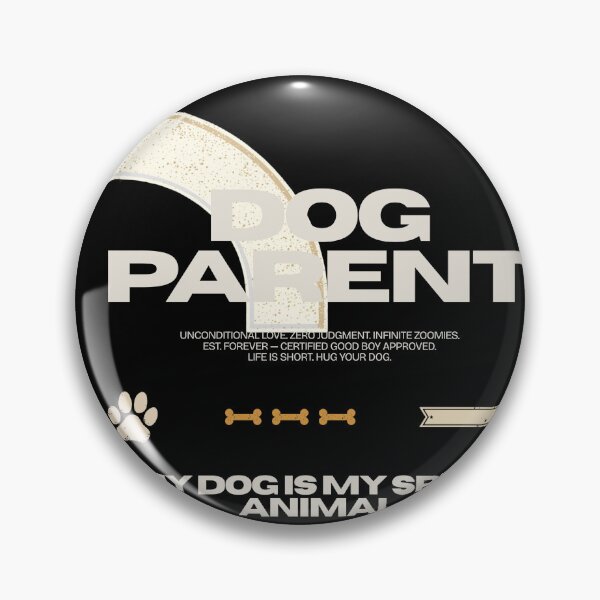 Item preview, Dog Parent – My Dog Is My Spirit Animal designed and sold by GraphicGlowTeesStore.