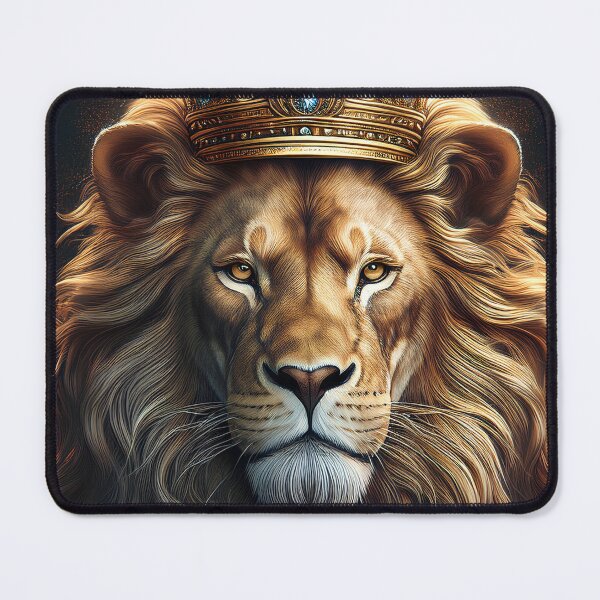 Item preview, Majestic Lion - King of the Jungle Wildlife Art designed and sold by Outlet Raloel.