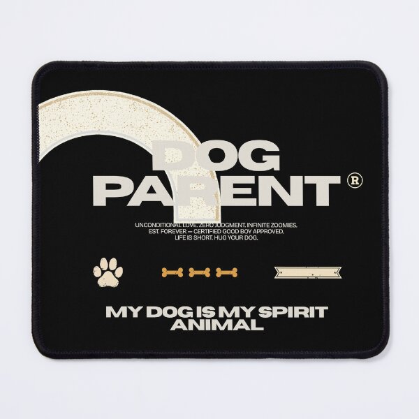 Item preview, Dog Parent – My Dog Is My Spirit Animal designed and sold by GraphicGlowTeesStore.