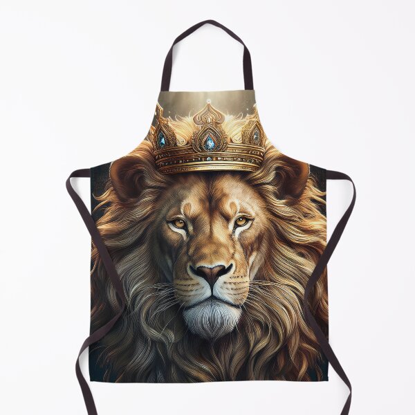 Item preview, Majestic Lion - King of the Jungle Wildlife Art designed and sold by Outlet Raloel.
