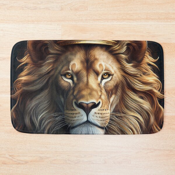 Item preview, Majestic Lion - King of the Jungle Wildlife Art designed and sold by Outlet Raloel.