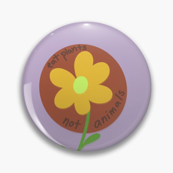 Item preview, eat plants not animals flora designed and sold by toothpirate.
