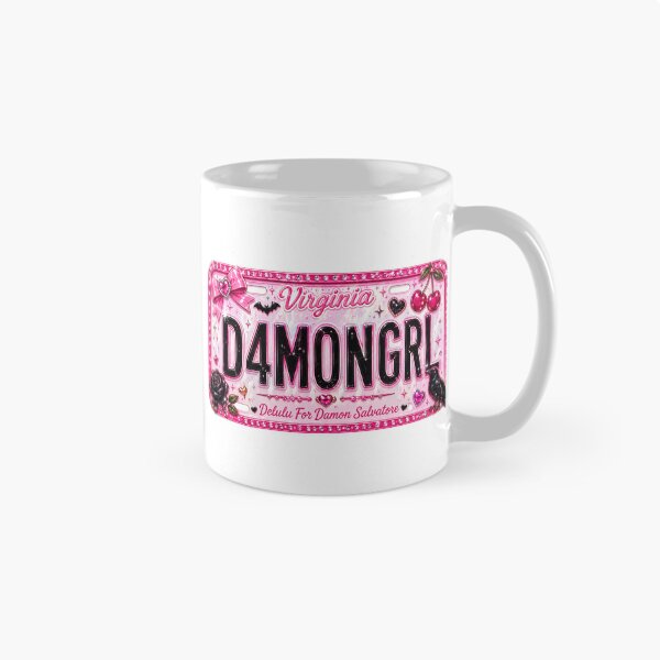 Item preview, Pink Coquette License Plate | Vampire Romance Aesthetic | Girly Goth Glitter Design designed and sold by Delenasdiary.