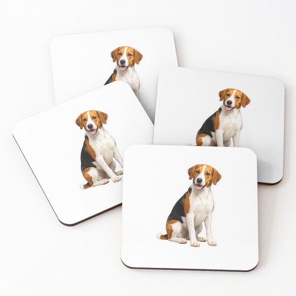 Item preview, Foxhound dog designed and sold by BackgroundND.