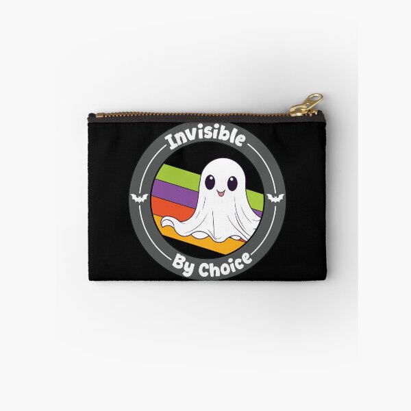 Item preview, Invisible by Choice Cute Ghost Retro Halloween Design designed and sold by Hallowed Artistry.
