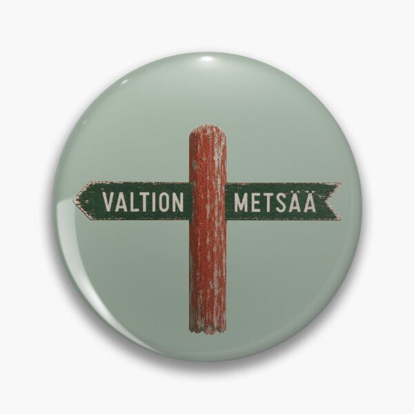 Item preview, Valtion Metsää | Vintage Finnish Forest Sign designed and sold by Geokafi.