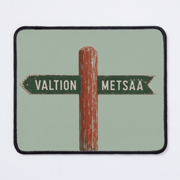 Item preview, Valtion Metsää | Vintage Finnish Forest Sign designed and sold by Geokafi.