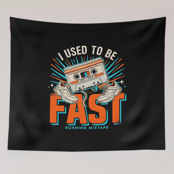 Item preview, I Used to Be Fast Runner Retro Runner Gift for Running Humor Fans designed and sold by Redgiant87x.