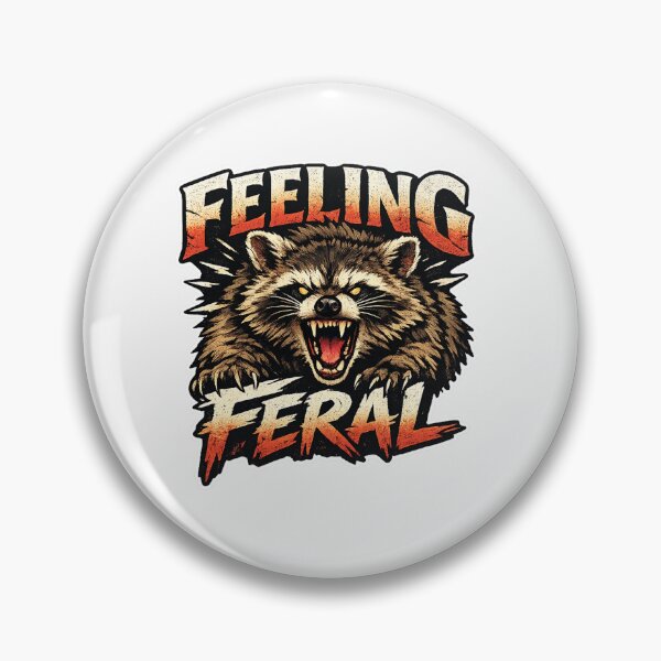 Item preview, Feeling Feral Raccoon designed and sold by Owcomm.