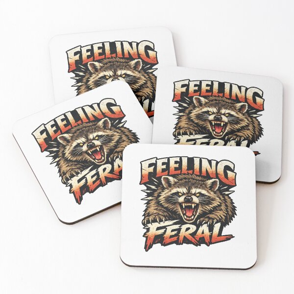 Item preview, Feeling Feral Raccoon designed and sold by Owcomm.