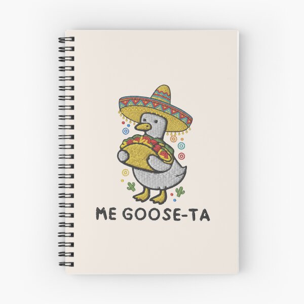 Item preview, Me Goose Ta, Mexican Goose, Funny Goose designed and sold by Sprinkle12345.