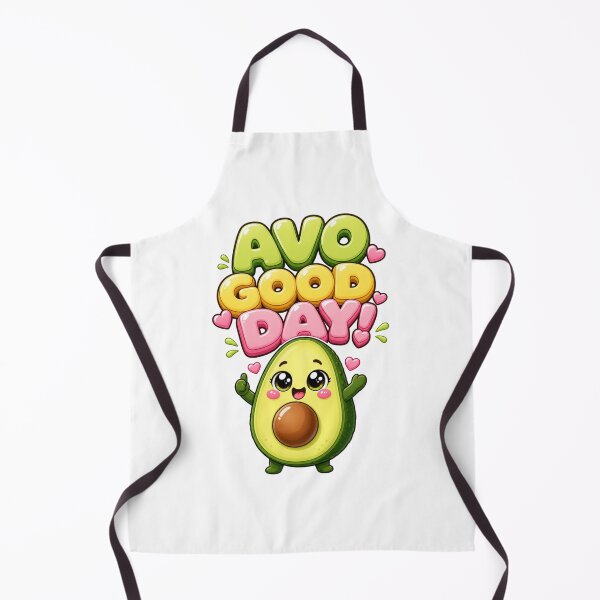 Item preview, Avo Good Day Kawaii Avocado Saying designed and sold by BoosterShop.