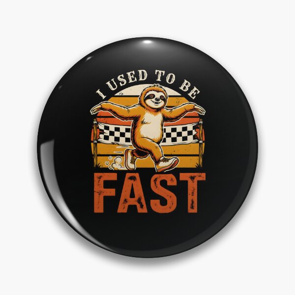 Item preview, I Used to Be Fast Runner Funny Running Humor Vintage Style designed and sold by Redgiant87x.