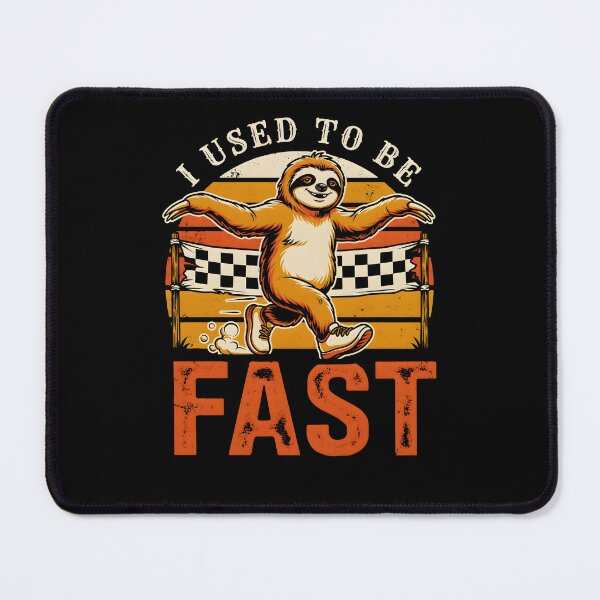 Item preview, I Used to Be Fast Runner Funny Running Humor Vintage Style designed and sold by Redgiant87x.
