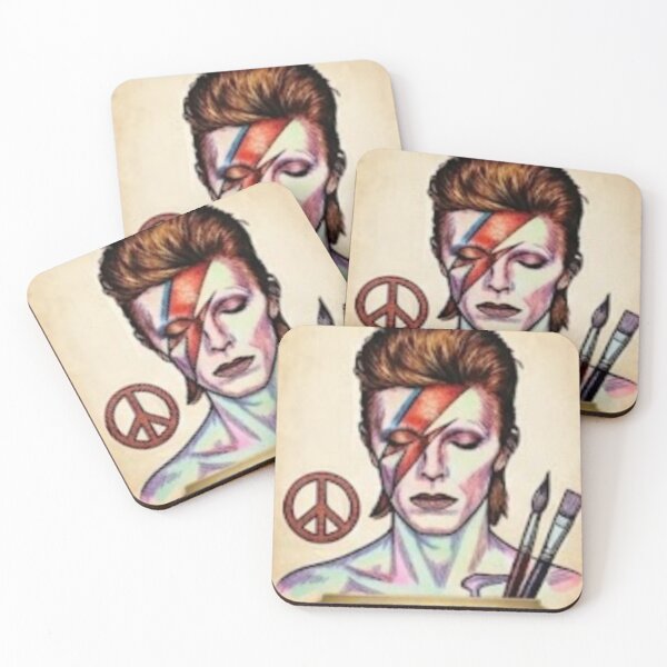 Item preview, Artistic Portrait of David Bowie Lightning designed and sold by ByTabata.