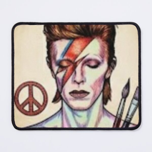 Item preview, Artistic Portrait of David Bowie Lightning designed and sold by ByTabata.
