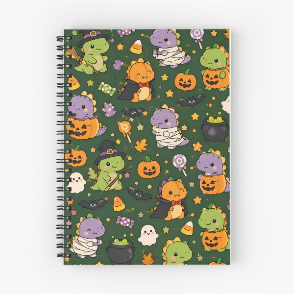 Item preview, Halloween Dinosaur Costume Kawaii Pattern designed and sold by Soft Berry Studio.