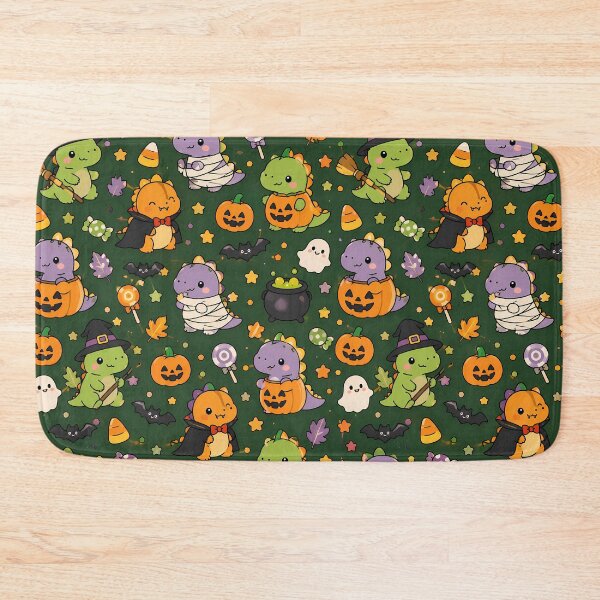 Item preview, Halloween Dinosaur Costume Kawaii Pattern designed and sold by Soft Berry Studio.