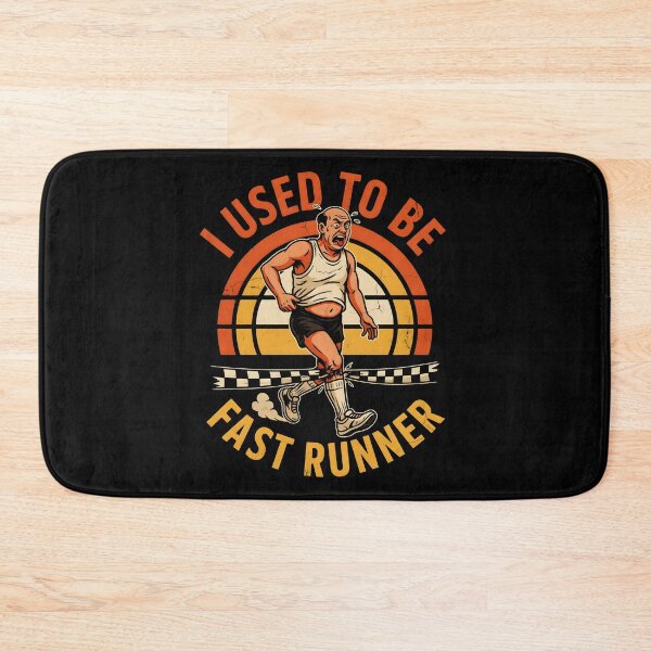Item preview, I Used to Be Fast Runner Retro Marathon Runner Funny Quote designed and sold by Redgiant87x.