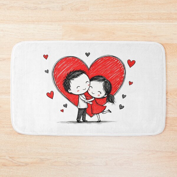 Item preview, A Hug to the Heart of Love designed and sold by KM Design.