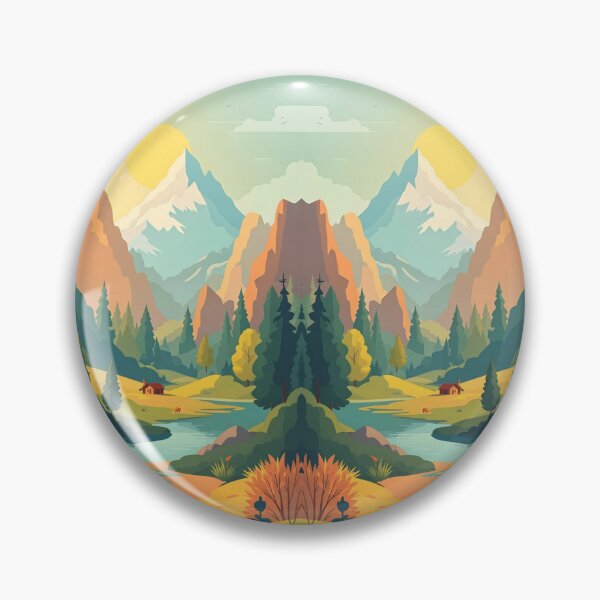Item preview, Mountain Landscape designed and sold by snoWorkshop.