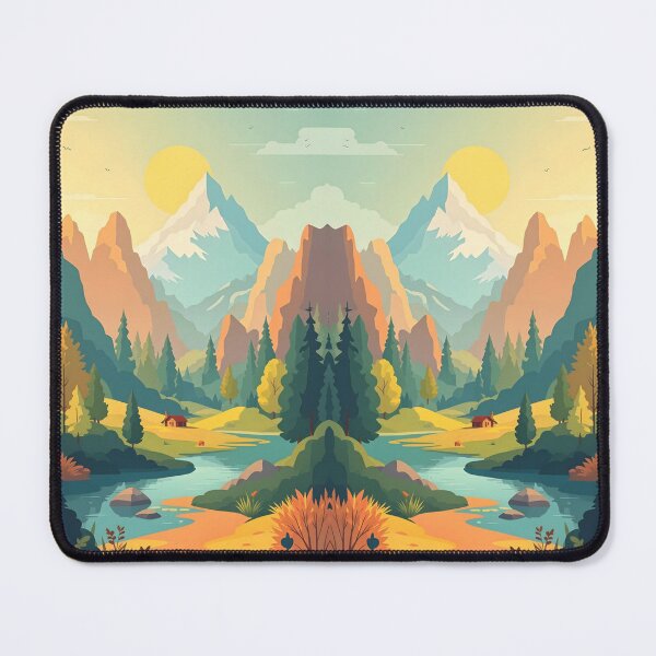 Item preview, Mountain Landscape designed and sold by snoWorkshop.